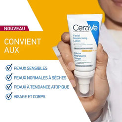 Cerave Creme Hydratante Visage Spf50 52Ml