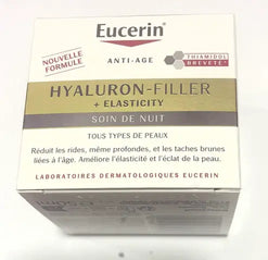 Eucerin Hyaluron-Filler + Elasticity Soin De Nuit 50 Ml