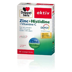 Mceutik aktiv zinc+histidine 30 comprimes