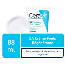 CeraVe SA crème Régénérante Pieds très Secs et abimés | 88ml