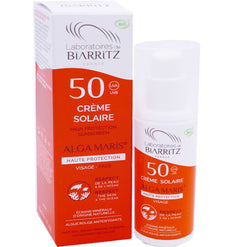 Biarritz alga maris creme solaire visage spf50 50ml