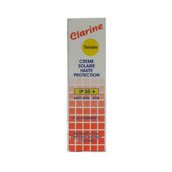 Clarine ecran solaire teintee
