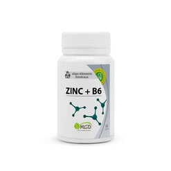 Mgd zinc+b6 60 gelules