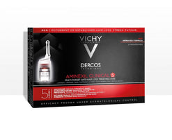 Parafeel - Parapharmacie en ligne - Vichy dercos aminexil clinical cure anti-chute hommes 21 ampoules | 21 x 6ml