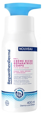 Parafeel - Parapharmacie en ligne - Bepanthen Derma Crème Riche Réparatrice Corps 400 ml