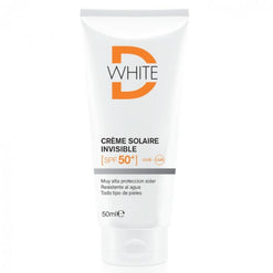 D-white crème solaire invisible spf 50+