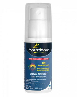 Parafeel - Parapharmacie en ligne - moustidose gilbert - spray répulsif anti-moustique 50ml - 30m+  
